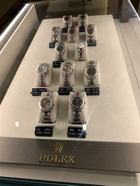 rolex heathrow discount|Rolex price at airport.